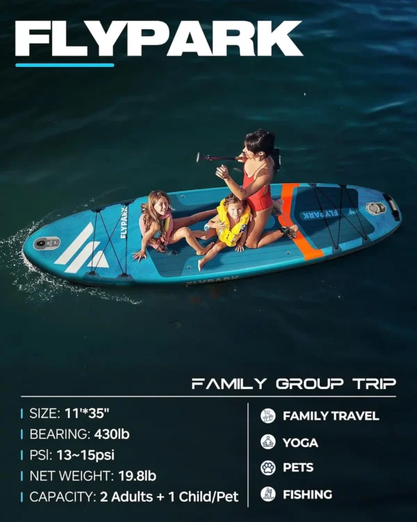 Diablo Azule – Heavy-Duty Inflatable Paddleboard (Full kit included) - Image 2