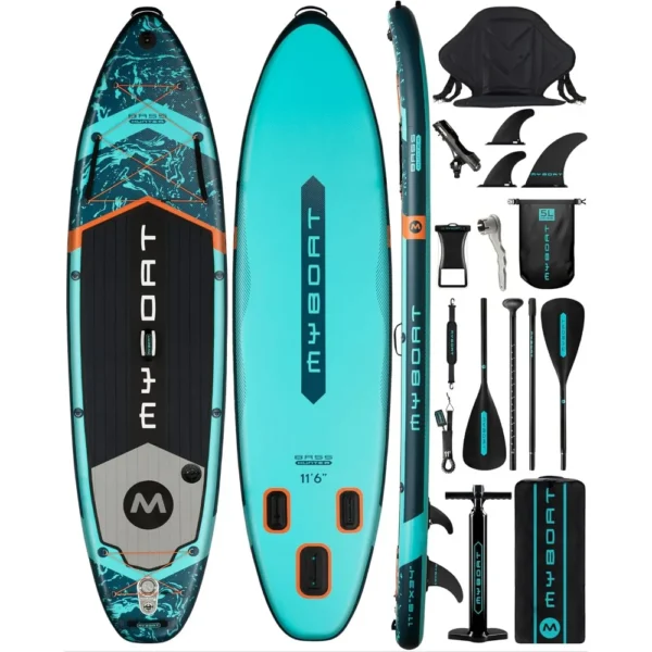 River Rizzler – Fishing Edition Inflatable Paddleboard (Full Kit Included)