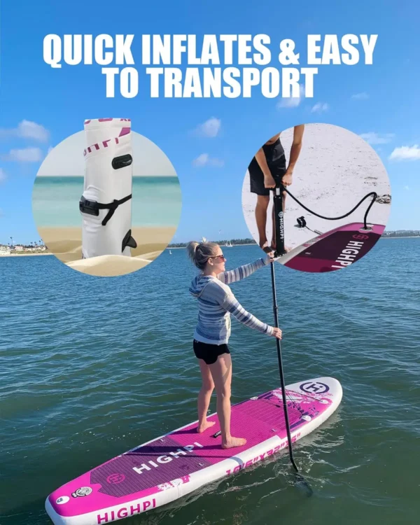 Voyager Series (multiple options) – Heavy-Duty Inflatable Paddleboard (Full kit included) - Image 5