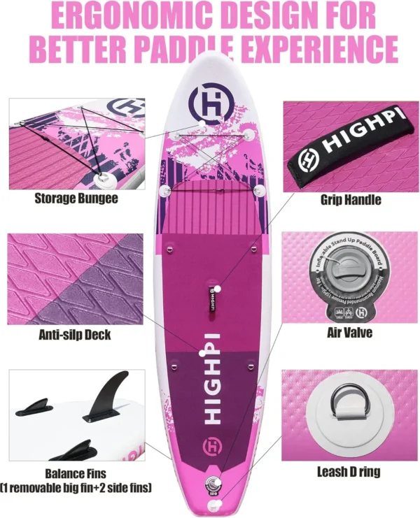 Voyager Series (multiple options) – Heavy-Duty Inflatable Paddleboard (Full kit included) - Image 6