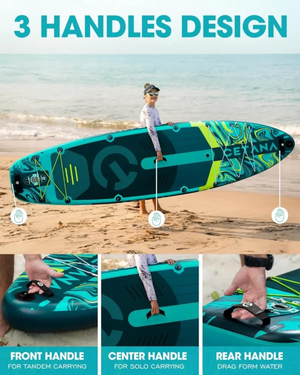 Catalina Cruiser – Heavy-Duty Inflatable Paddleboard (Full kit included) - Image 4