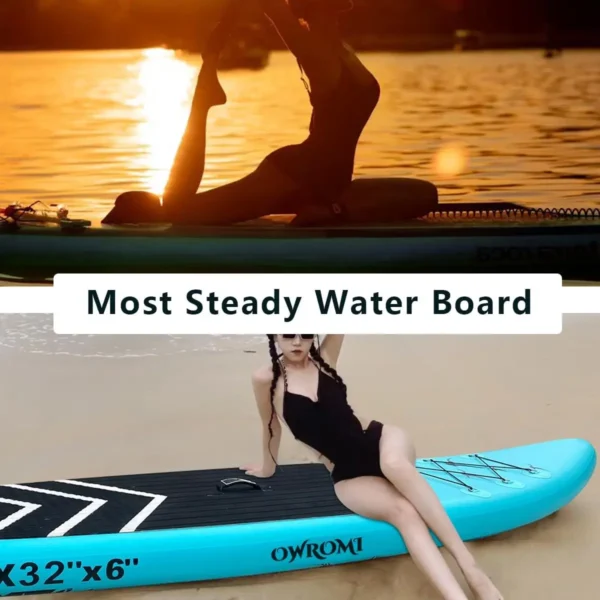 Azure Voyager – Deluxe Inflatable Paddleboard (Full Kit Included) - Image 4