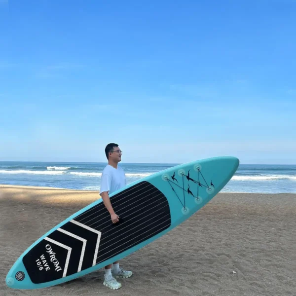 Azure Voyager – Deluxe Inflatable Paddleboard (Full Kit Included) - Image 5