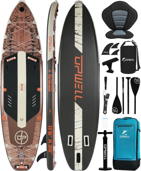 Jurassic Rider – Heavy-Duty Inflatable Paddleboard (Full kit included)