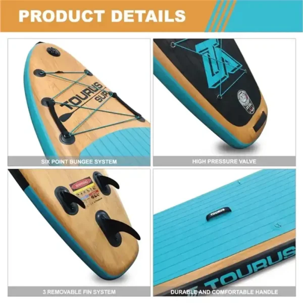 Aqua Wood Serenity Series – Deluxe Inflatable Paddleboards (Full Kit Included) (multiple options) - Image 2