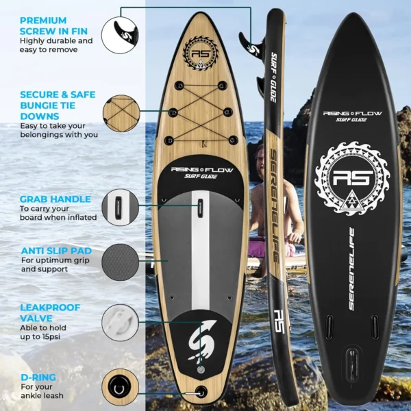TideRunner – Heavy-Duty Inflatable Paddleboard (Full kit included) - Image 2