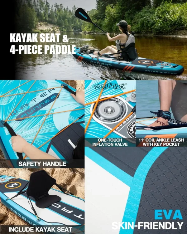 Voyager Pro – Heavy-Duty Inflatable Paddleboard (Full kit included) - Image 4