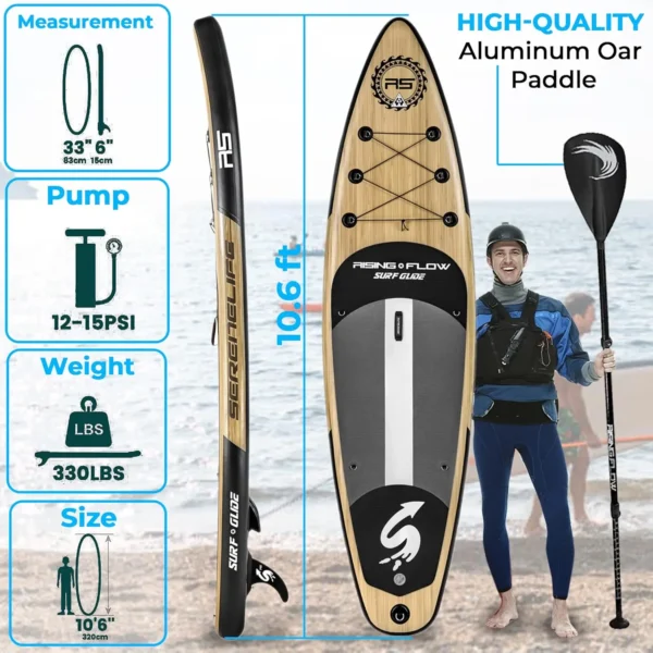 TideRunner – Heavy-Duty Inflatable Paddleboard (Full kit included) - Image 4