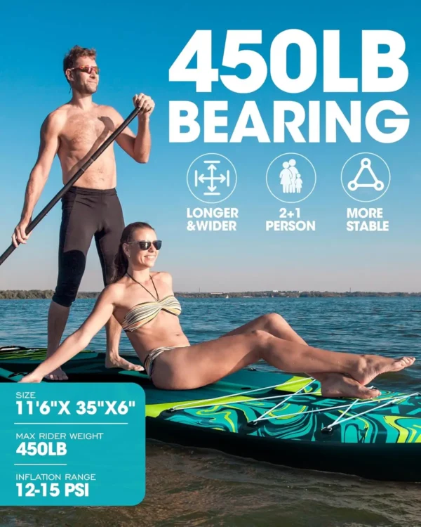 Catalina Cruiser – Heavy-Duty Inflatable Paddleboard (Full kit included) - Image 2
