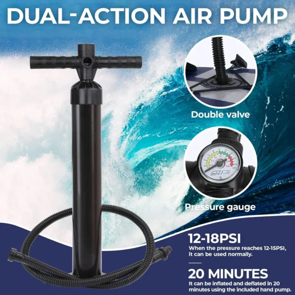 Sunset Glider – Heavy-Duty Inflatable Paddleboard (Full kit included) - Image 5