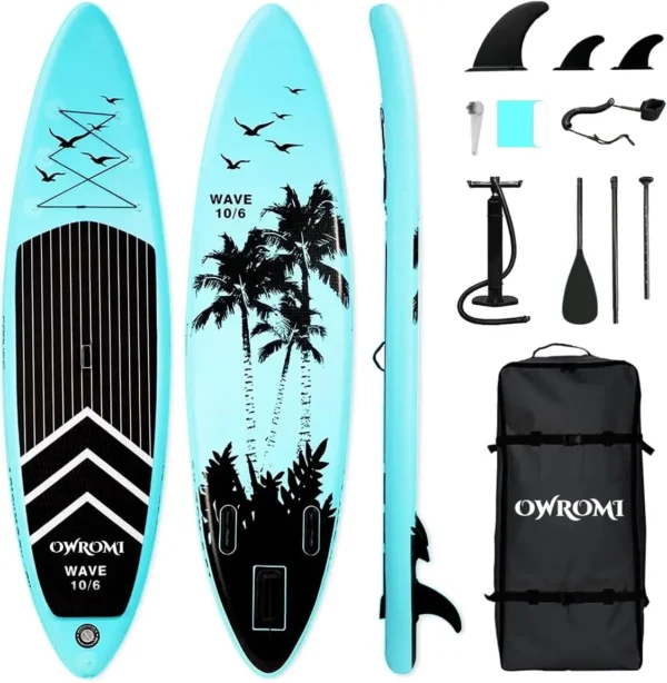 Azure Voyager – Deluxe Inflatable Paddleboard (Full Kit Included)