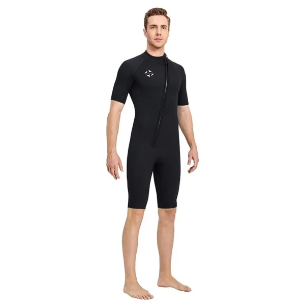 3mm Wetsuit Front Zip Short Sleeve Wetsuit surf suits Neoprene Swimwear Men Diving Suit swimming snorkeling rafting kitesurf - Image 3