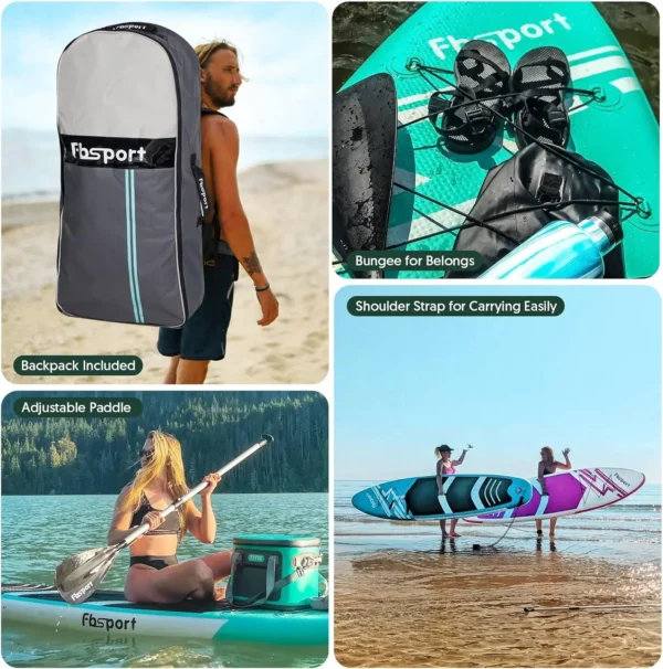 Aqua Voyager – Heavy-Duty Inflatable Paddleboard (Full kit included) - Image 6