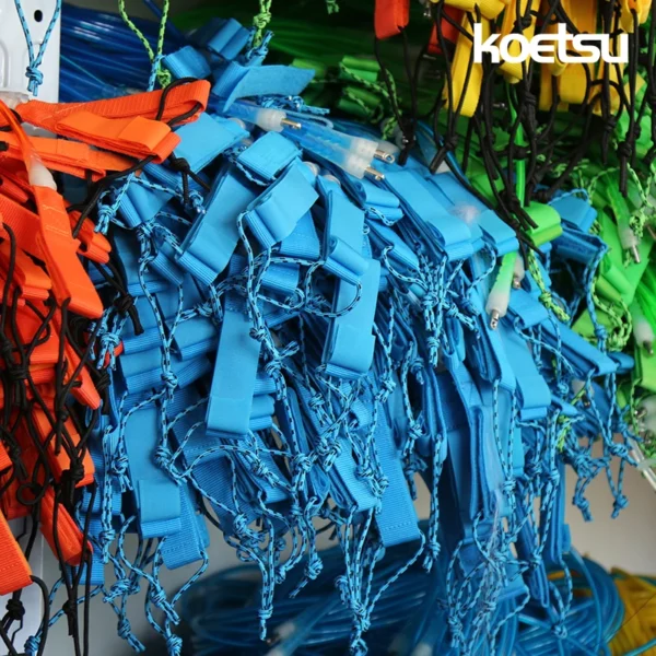 KOETSU Sup Board Leash 7MM 2.6ft/9.8ft TPU Stand Up Paddleboard Ankle Rope Surfing Board Foot Leash Hidden Pocket in water - Image 2