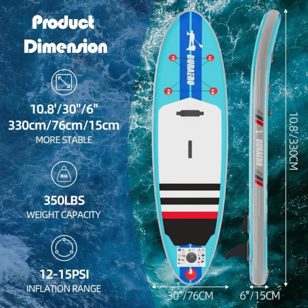 Wave Commander – Heavy-Duty Inflatable Paddleboard (Full kit included) - Image 2
