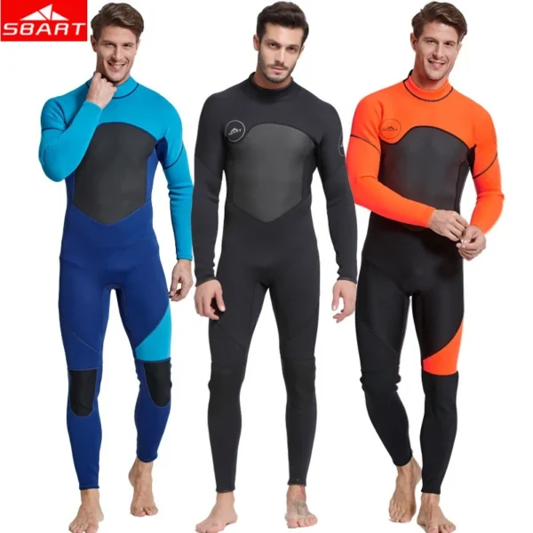 Neoprene Wetsuit for Men Surf Scuba Diving Suit Keep Warm Underwater Fishing Spearfishing Kitesurf Swimwear Wet Suit Equip