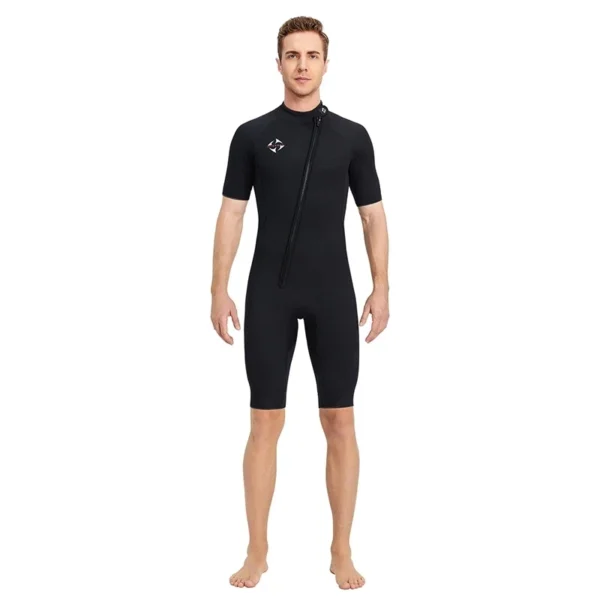 3mm Wetsuit Front Zip Short Sleeve Wetsuit surf suits Neoprene Swimwear Men Diving Suit swimming snorkeling rafting kitesurf - Image 6