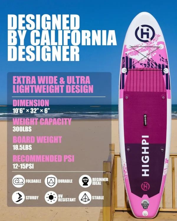 Voyager Series (multiple options) – Heavy-Duty Inflatable Paddleboard (Full kit included) - Image 2