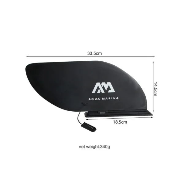 AQUA MARINA NEW 24*18cm fin SUP Accessory stablize Stand Up Paddle Board fast Surfboard Slide-in Fin speed board tour - Image 5