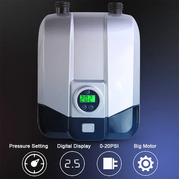 12V 20PSI Electric SUP Air Pump Quick Air Inflator with Digital Display for Inflatable SUP Stand Up Outdoor Paddle Board Boat - Image 2