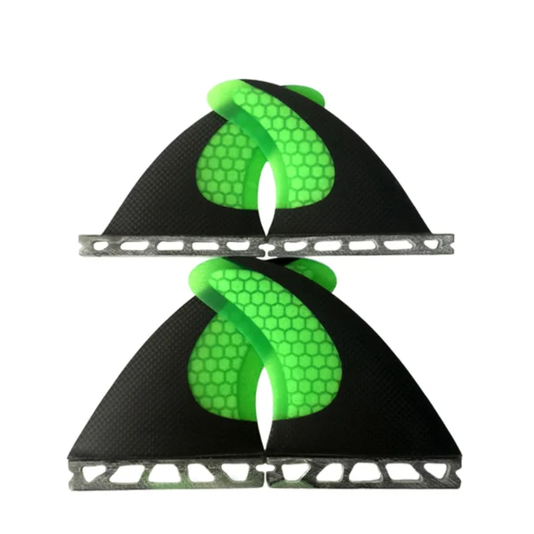 Quilhas Carbon Fiberg Surfboard Fins Single Tab Quad Carbon Surf Fin 4PCS G7+GX Size Quad Set Up for Surfing - Image 2