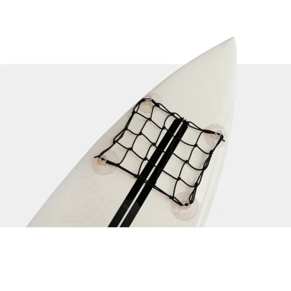 Surf Cargo Net Kayak Deck Cargo Net with 4 Suction Cups For SUP Paddle Board Bungee Cargo Kayak Deck Marine Accessories - Image 4